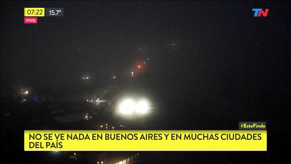 Apagón total en Argentina: se cortó la luz en todo el país a causa de una "falla masiva"