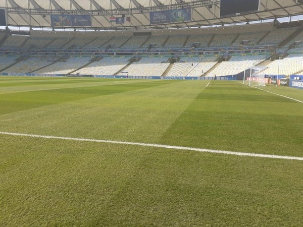 El Maracaná ya está listo para recibir a Paraguay - Fotos - ABC Color