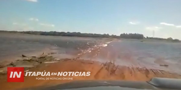 MÁS DE U$D 1 MILLÓN INVERTIDOS EN ANDAI CUE PASO “QUEDARON BAJO AGUA”