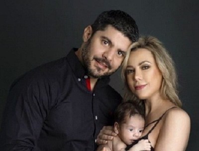 Con una espectacular producción de fotos, Lizarella Valiente deseó "feliz día del padre" a Nenecho Rodríguez