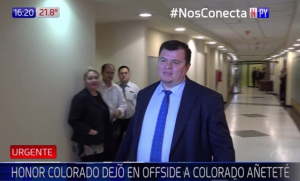 Honor Colorado baja el pulgar a Dionisio Amarilla | Noticias Paraguay