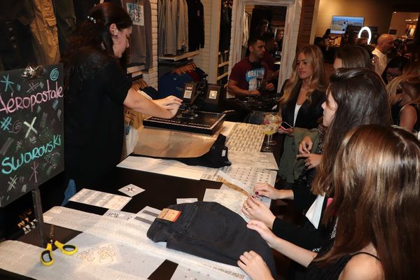 Exclusivo evento de Aéropostale