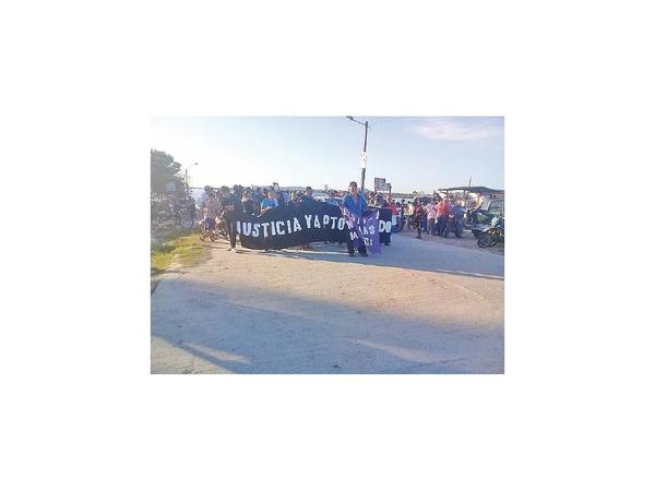 Casadeños exigen justicia en el caso del  doble crimen