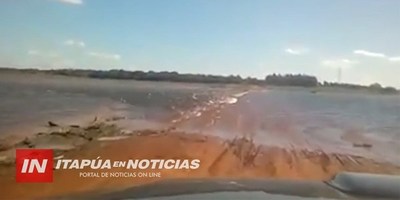 MÁS DE U$D 1 MILLÓN INVERTIDOS EN ANDAI CUE PASO “QUEDARON BAJO AGUA”..