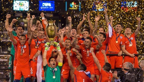 Chile defiende la Copa América ante Japón