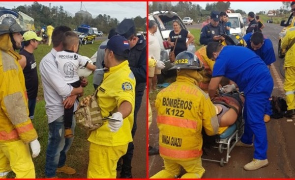 Joven fallecida tras chocar y caer a cuneta