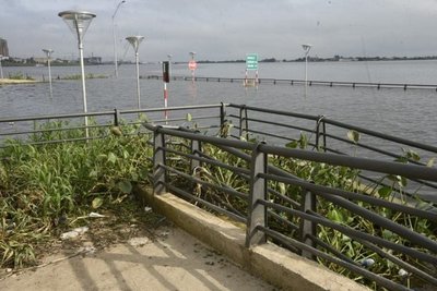 El río retrocede lentamente - Nacionales - ABC Color