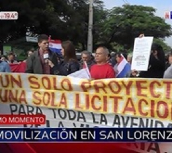 San Lorenzo: Piden que el MOPC cumpla con su promesa  - Paraguay.com