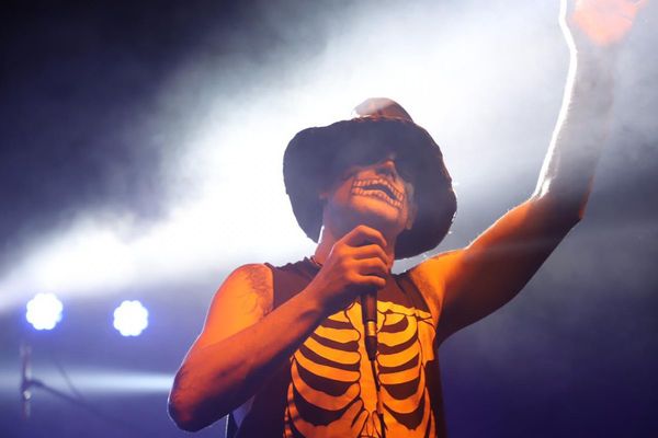 Michale Graves celebró parte del pasado de Misfits en Asunción