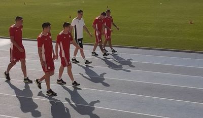 Rojas activa con el grupo - Deportes - ABC Color