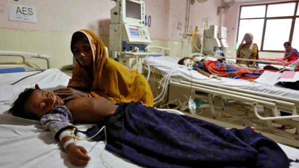 Virus que ataca al cerebro mata a 97 niños en estado indio de Bihar