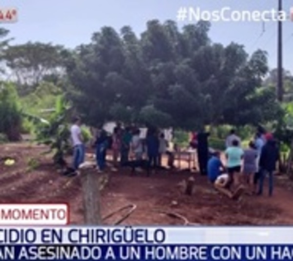 Asesinan a machetazos a hombre en colonia Chirigüelo - Paraguay.com