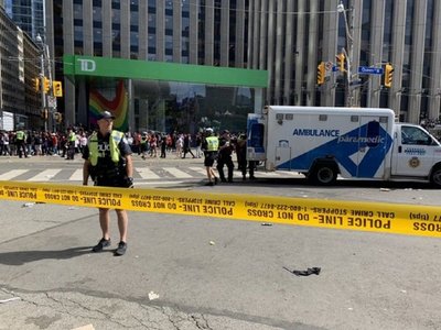 Varios heridos debido a estampidas en celebración de los Raptors