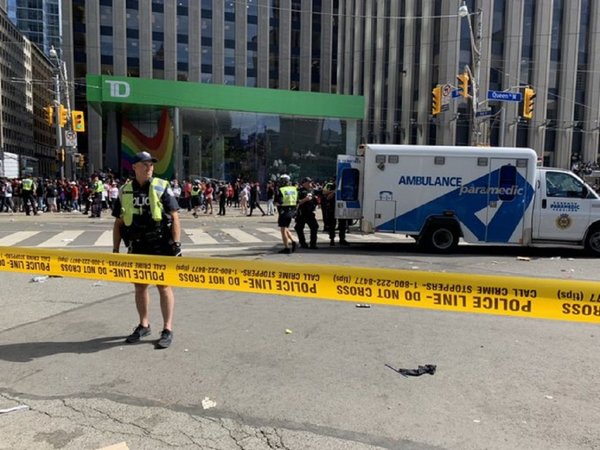 Varios heridos debido a estampidas en celebración de los Raptors