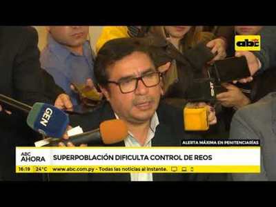 Superpoblación dificulta control de reos - Tv - ABC Color