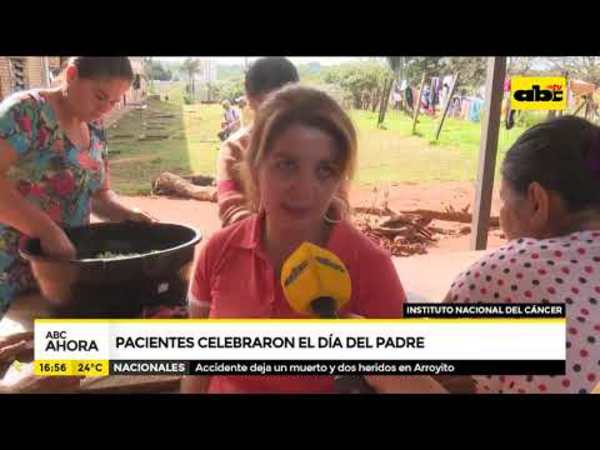 Pacientes del Incan celebraron el día del padre - Tv - ABC Color
