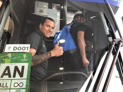 Delegación albirroja, instalada en Belo Horizonte