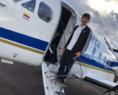 Roberto Ovelar ya emprendió viaje para sumarse a Olimpia