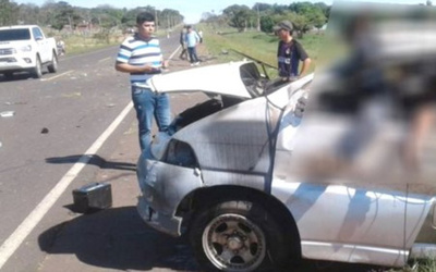 Por explosión de rueda oiko una feroz desgracia