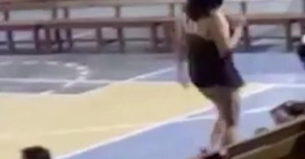 Maestra “calentó” el Día del Padre con un baile sexy