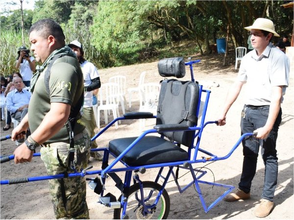 Un mirador inclusivo espera a los turistas en  serranías del  Ybytyruzú