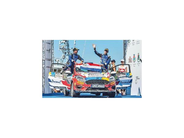 Fau Zaldívar festejó en Italia