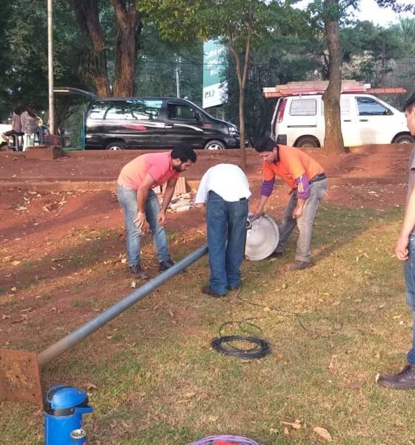 Nuevamente destruyen artefactos eléctricos en inmediaciones de Lago de la República