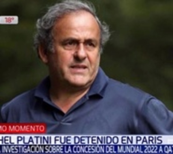 Detienen a Michel Platini por supuesta corrupción en Mundial de Catar - Paraguay.com
