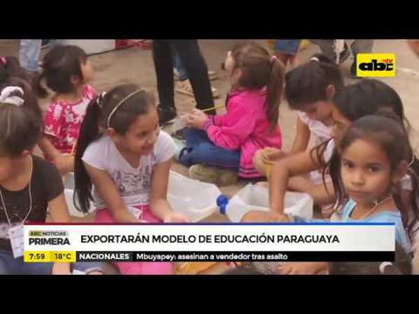 Exportarán modelo de educación paraguaya - Tv - ABC Color