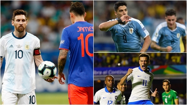 Copa América: Brasil, Uruguay, Chile golean en la primera jornada - .::RADIO NACIONAL::.