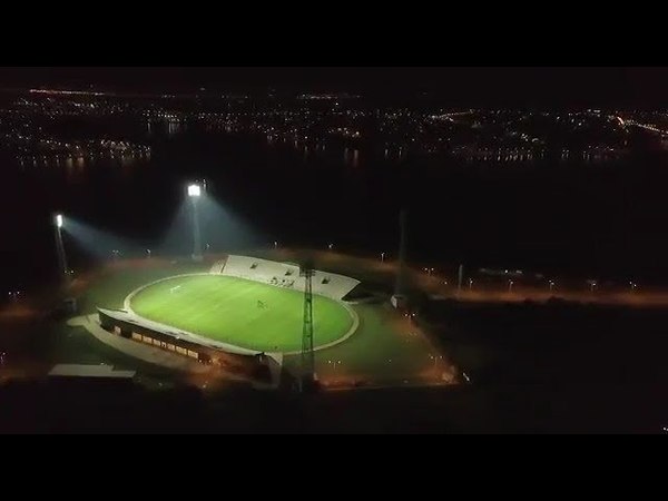 ESTADIO DE LA LIGA ENCARNACENA ESTRENA LUMÍNICA