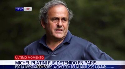 Cae Michel Platini por supuesto fraude | Noticias Paraguay