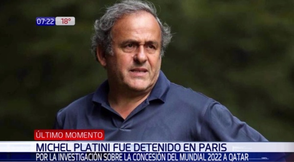 Cae Michel Platini por supuesto fraude | Noticias Paraguay