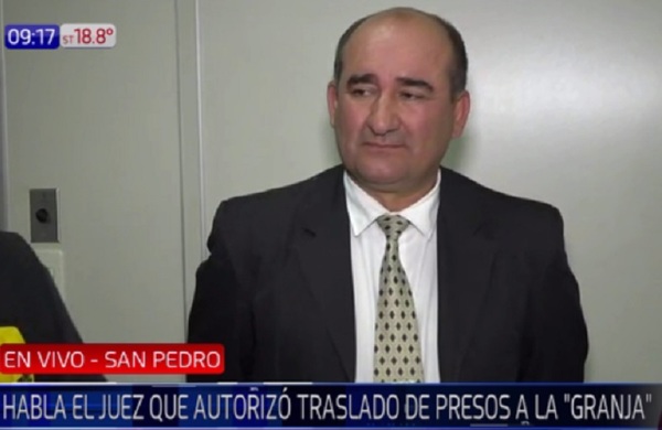 Habló el juez que permitió a reos ir a la 'granja' de cárcel | Noticias Paraguay
