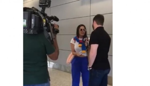 Larissa Riquelme Llegó A Brasil Y Así Fue Recibida Por La Prensa