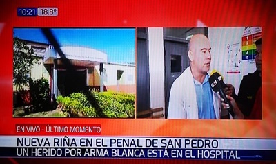 Nueva riña en penal de San Pedro deja un herido de gravedad