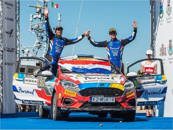 Fau Zaldívar festejó en Italia