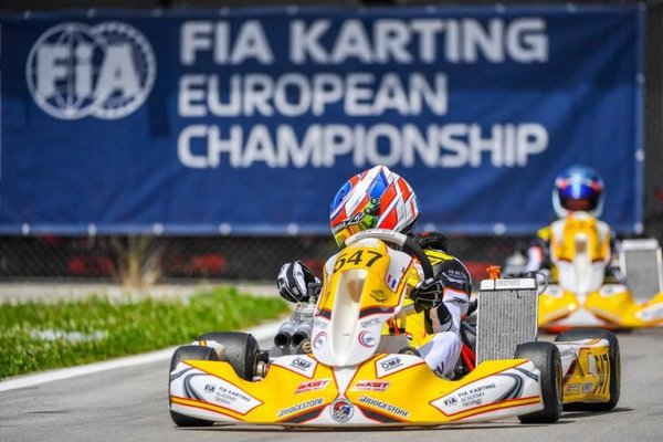 Samaniego, en la final de Karting - Deportes - ABC Color