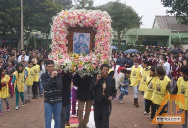 Se inició hoy la Novena en honor a nuestra Madre del Perpetuo Socorro