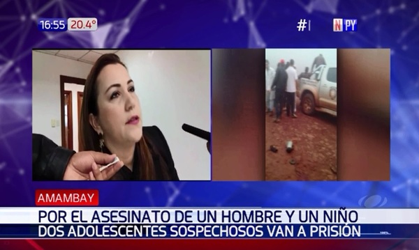 Menores sospechosos de sicariato van a prisión | Noticias Paraguay