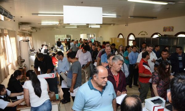 Masiva concurrencia de contribuyentes para gestionar habilitaciones de rodados