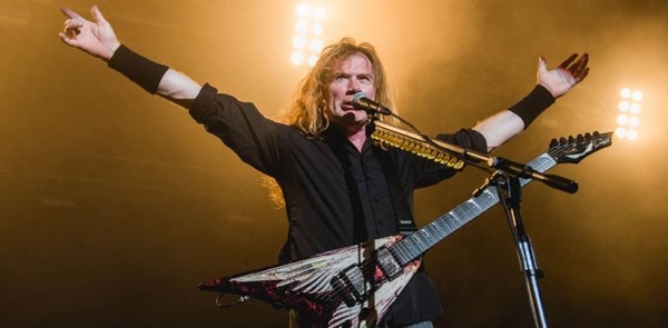 HOY / Metaleros consternados: David  Mustaine, líder de Megadeth: 'Me  diagnosticaron cáncer de garganta'
