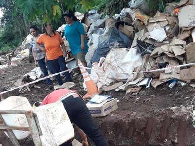 Encuentran muerto a un recién nacido en vertedero de Natalio