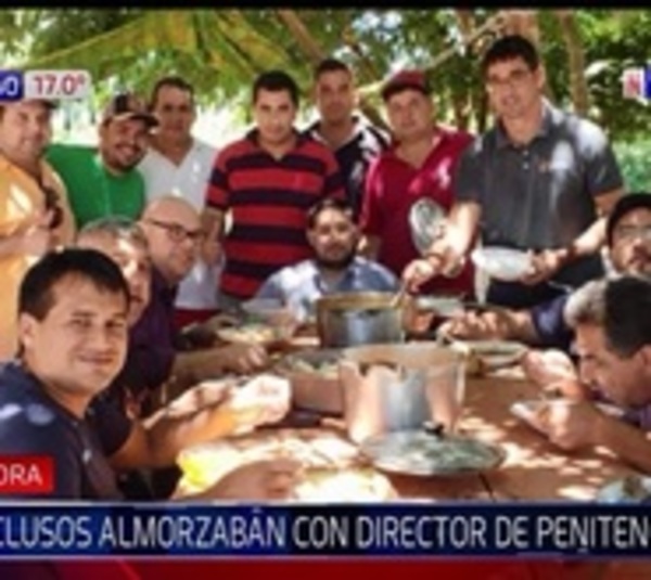 Exdirector de penal de San Pedro almorzaba con reos en 'la granja' - Paraguay.com