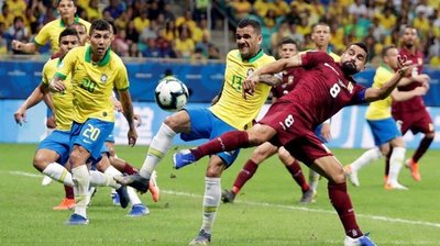 Emocionante empate entre Brasil y Venezuela en el que el VAR fue determinante » Ñanduti
