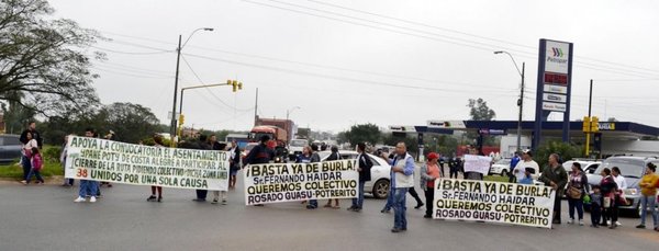 En Ypané denuncian pésimo servicio de empresa de transporte público - Edicion Impresa - ABC Color