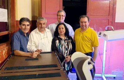 Donan equipos a puesto de Villa del Rosario - Edicion Impresa - ABC Color