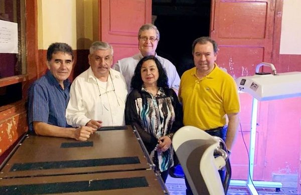 Donan equipos a puesto de Villa del Rosario - Edicion Impresa - ABC Color