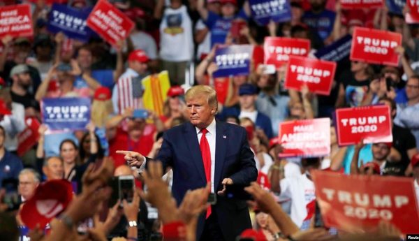 Trump por la reelección 2020: «Seguiremos haciendo grande EE.UU. de nuevo»