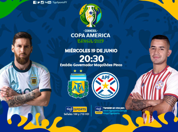 Paraguay va por su primer triunfo en la Copa América de Brasil